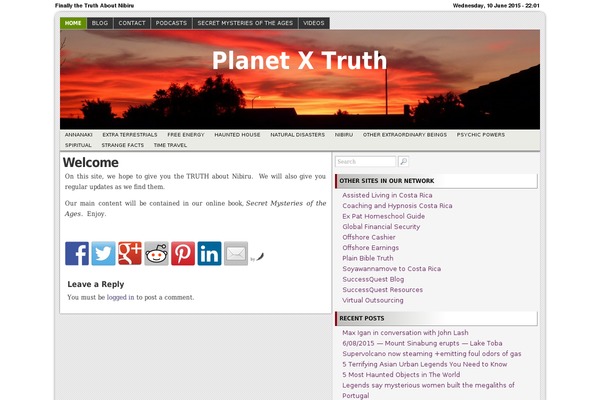 planetxtruth.com site used RedLine