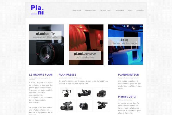 plani.fr site used Plani