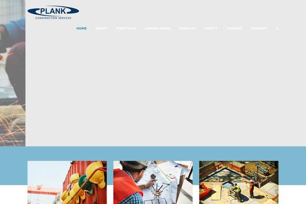 Constructo theme site design template sample