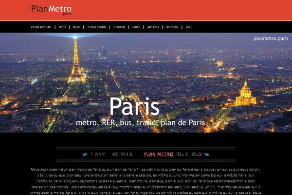 planmetro.paris site used Dynamicnc