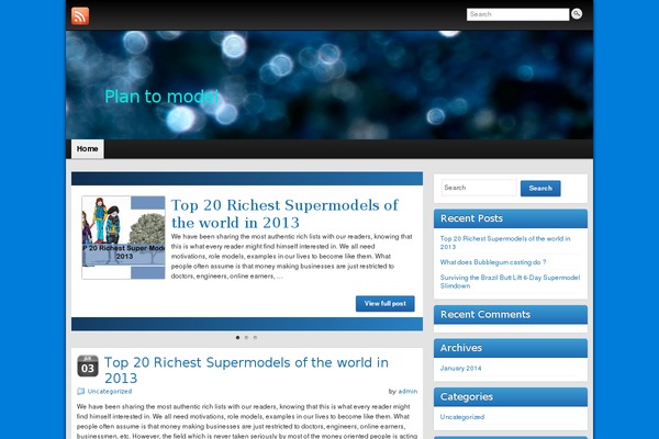 Graphene theme site design template sample