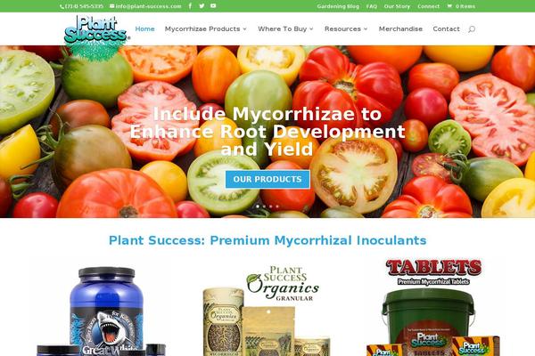 plant-success.com site used Zdca-divi-child