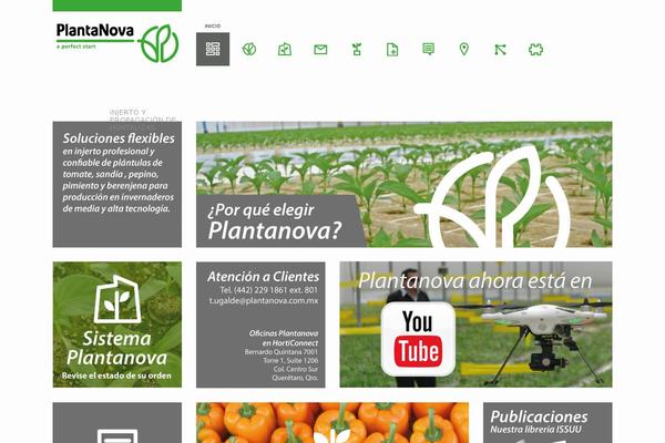 plantanova.com.mx site used Cherry Framework