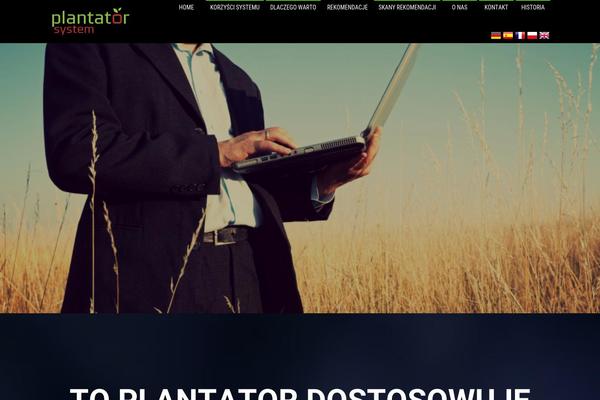 plantator.com site used Parasponsive