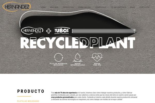 Jupiter theme site design template sample