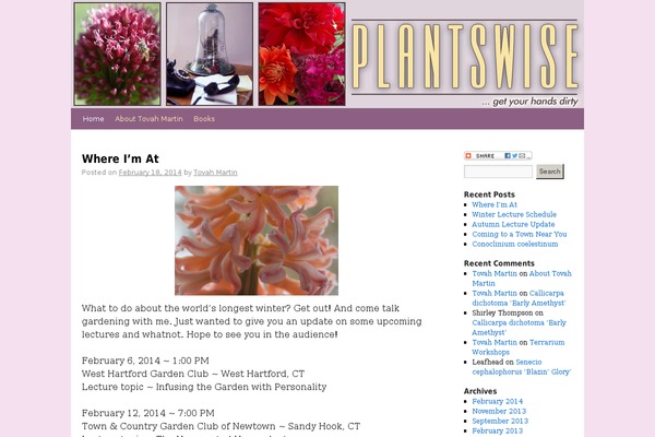 Twenty Ten theme site design template sample