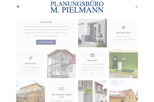 Bridge theme site design template sample