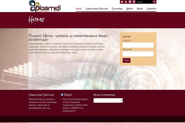 Cosmox theme site design template sample