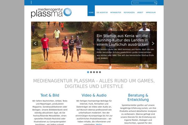 plassma.de site used Plassma