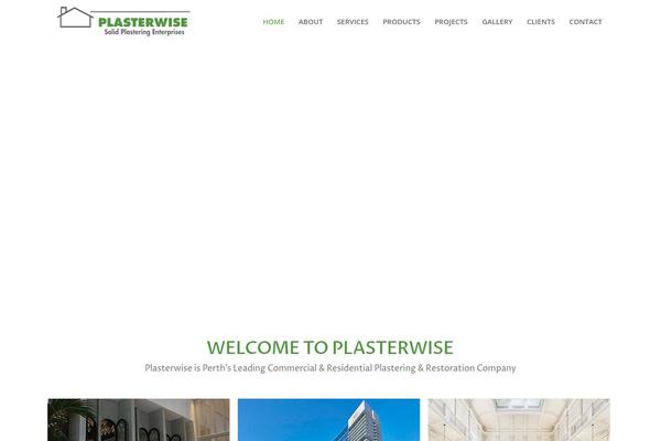 plasterwise.com.au site used Plasterwise