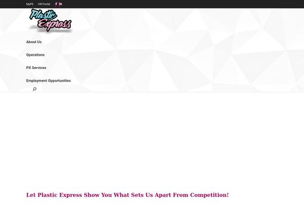 The7 theme site design template sample