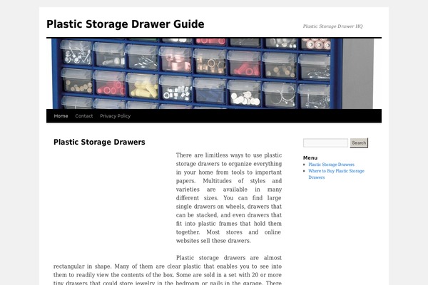 Twenty Ten theme site design template sample