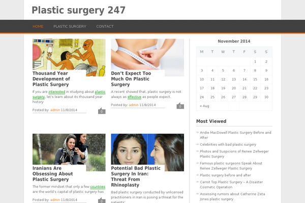 plasticsurgery247.com site used Playbook