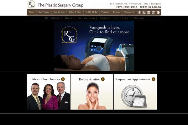 psg1 theme websites examples