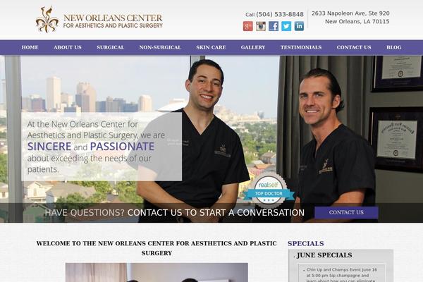 plasticsurgerynola.com site used Neworleans