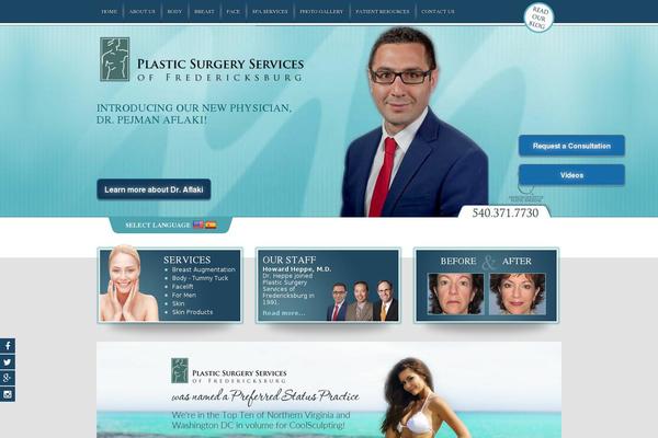 plasticsurgeryservices.com site used Fredericksburg