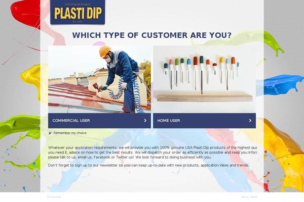 plastidip.co.uk site used Plastidip