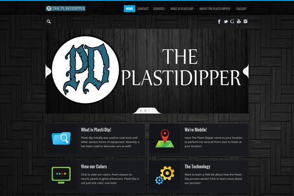 plastidipper.com site used Icemagdarktheme