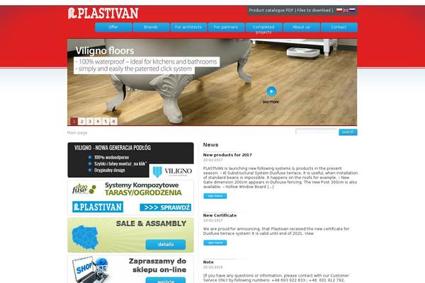 plastivan.pl site used Plastivan
