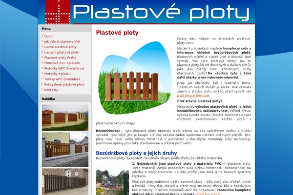 plastove-ploty.com site used Ploty9