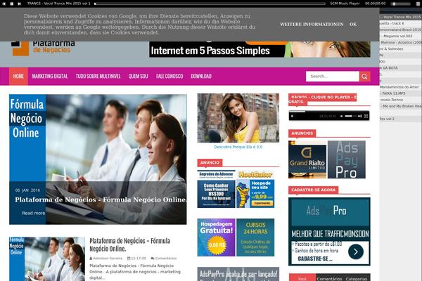 Zakra theme site design template sample