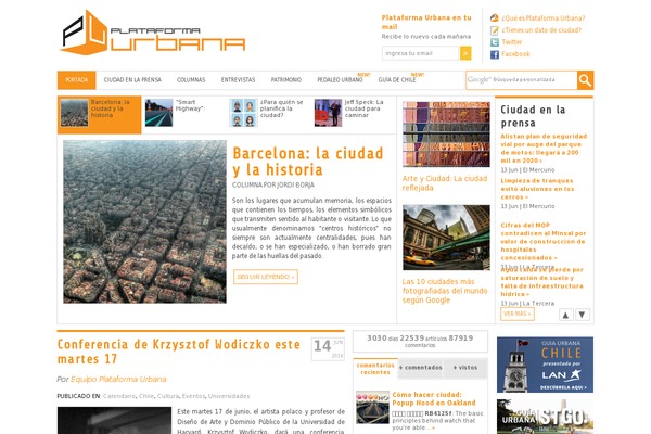 plataformaurbana.cl site used Purb-theme