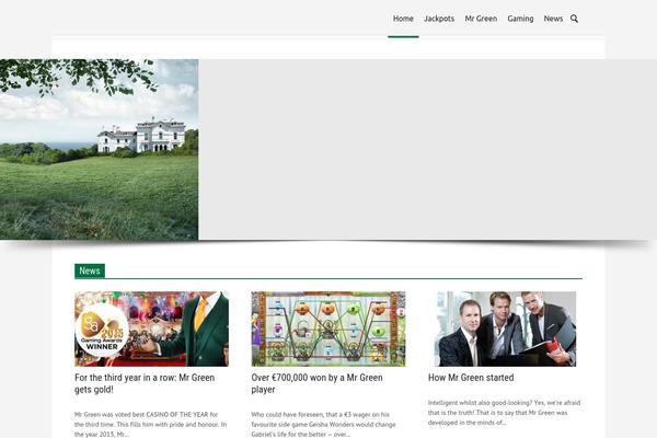 Newspaper Child theme site design template sample