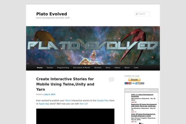 Twenty Eleven theme site design template sample