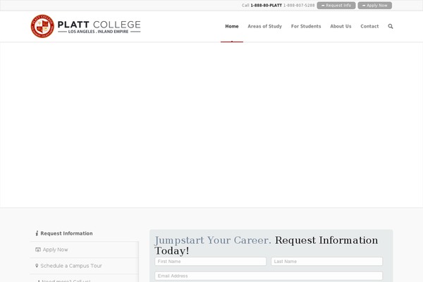 plattcollege.edu site used Platt-college