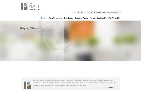 Lawyer theme site design template sample