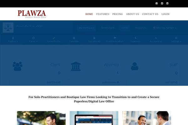 plawza.com site used Wp_spectrum