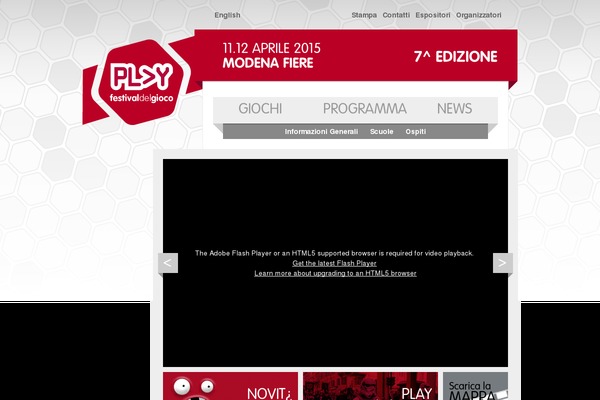 play-modena.it site used Play