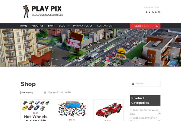 play-pix.com site used Nova-wp