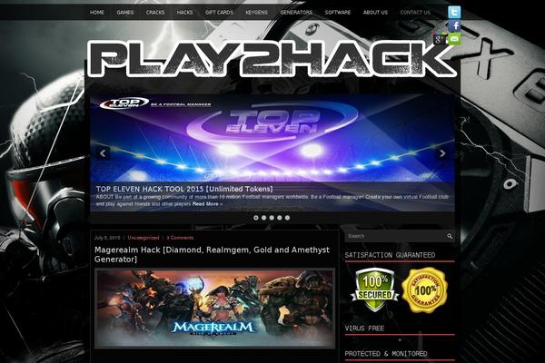 play2hack.com site used Progamer