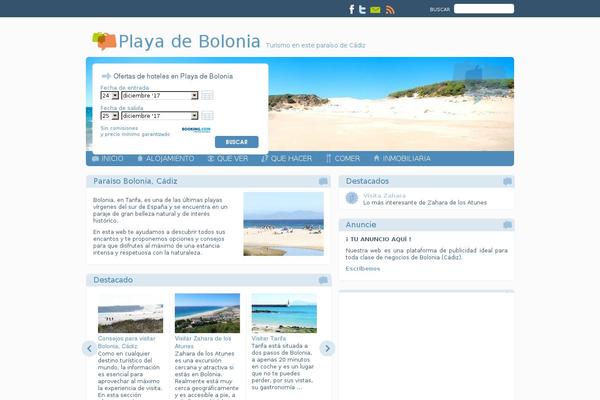 playadebolonia.es site used Trafalgar