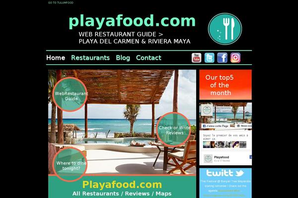 playafood.com site used Html5-new-playa