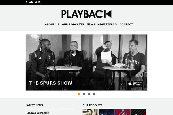playbackmedia.co.uk site used Playbackmedia2018