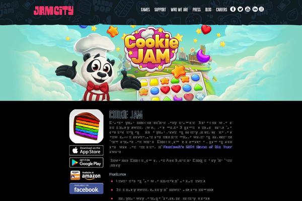 playcookiejam.com site used Sgn_2014_06_01