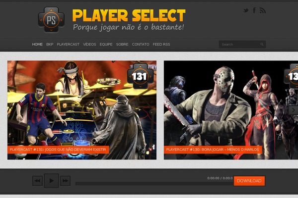 playerselect.com.br site used One_v2