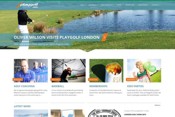 playgolf-london.com site used Playgolf