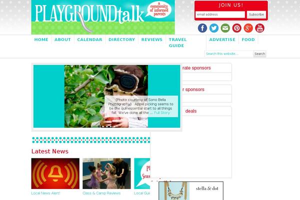 playgroundtalk.com site used Adorable