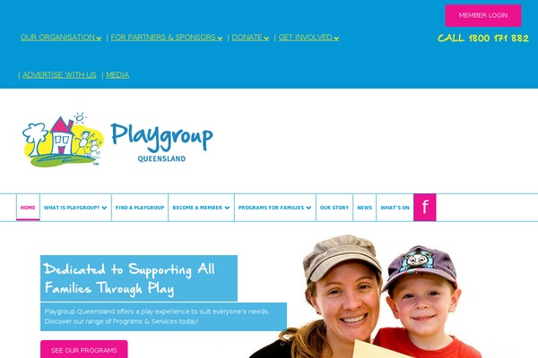 playgroupqueensland.com.au site used Playgroupqld