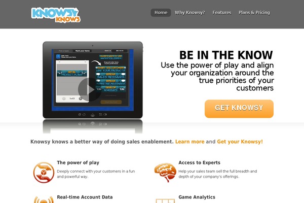 playknowsy.com site used Optimize