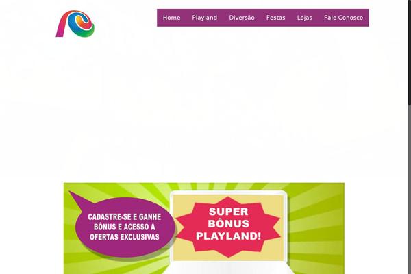 playland.com.br site used Playland-child