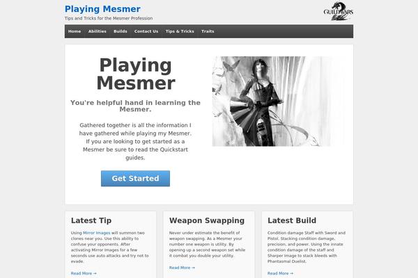 Responsive theme site design template sample