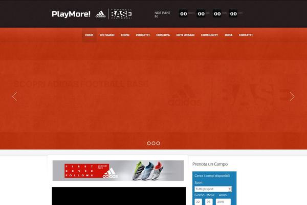 Churchope theme site design template sample