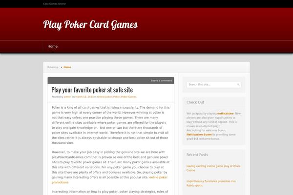 playpokercardgames.com site used Nuntius