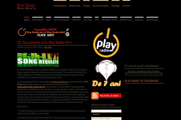 playradio.org site used Playradio