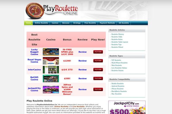 playrouletteonline.co site used Shuffleup