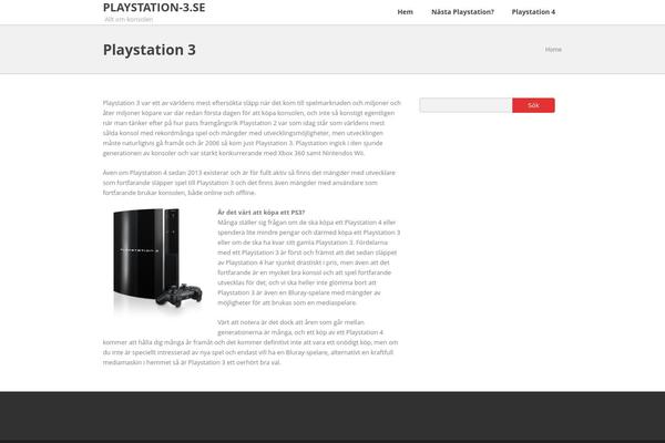 playstation-3.se site used Tally Framework